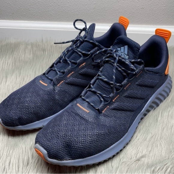 Adidas Alphabounce City Running Shoes Navy Orange Climate Control Size 13 Men’s - Picture 1 of 11